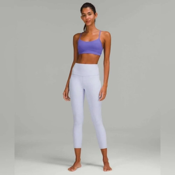 Lululemon 2022 Align High-Rise Crop 23" Pastel Blue - Picture 1 of 8
